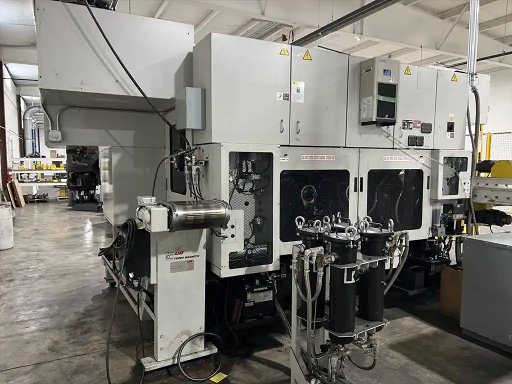 Muratec #MW400, dual spindle turning center,dual 3-jaw 15" chucks,dual 8-position turrets, 3500 RPM, 40 - Image 9