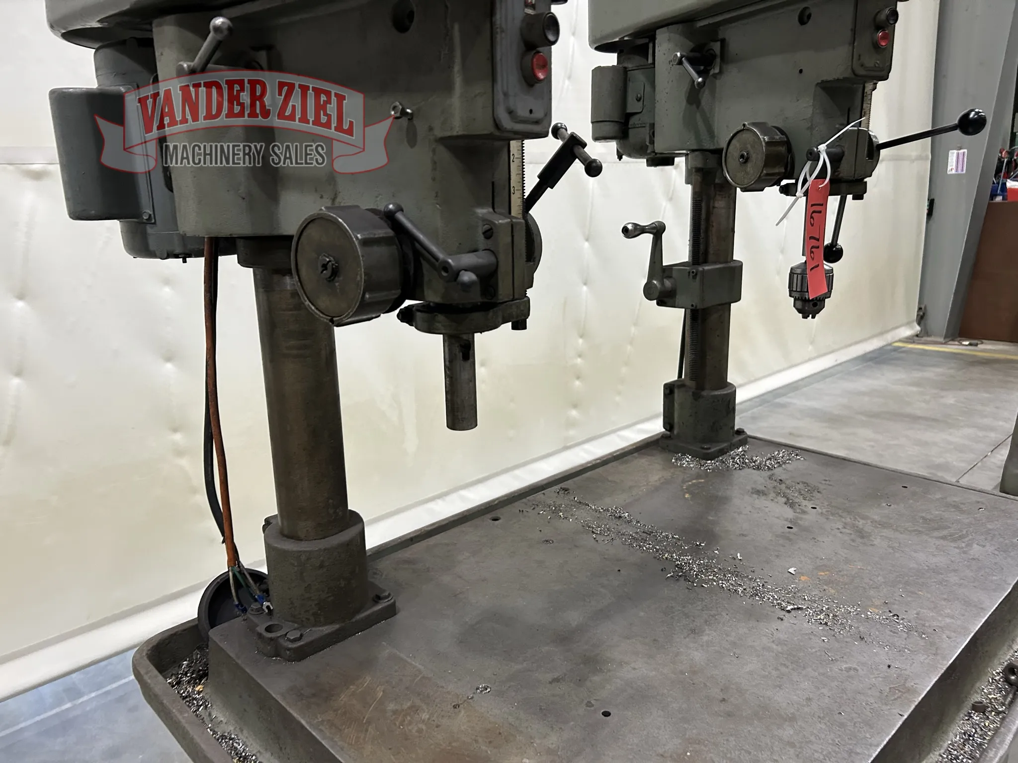 2 Spindle Clausing drill press, #16761 - Image 2