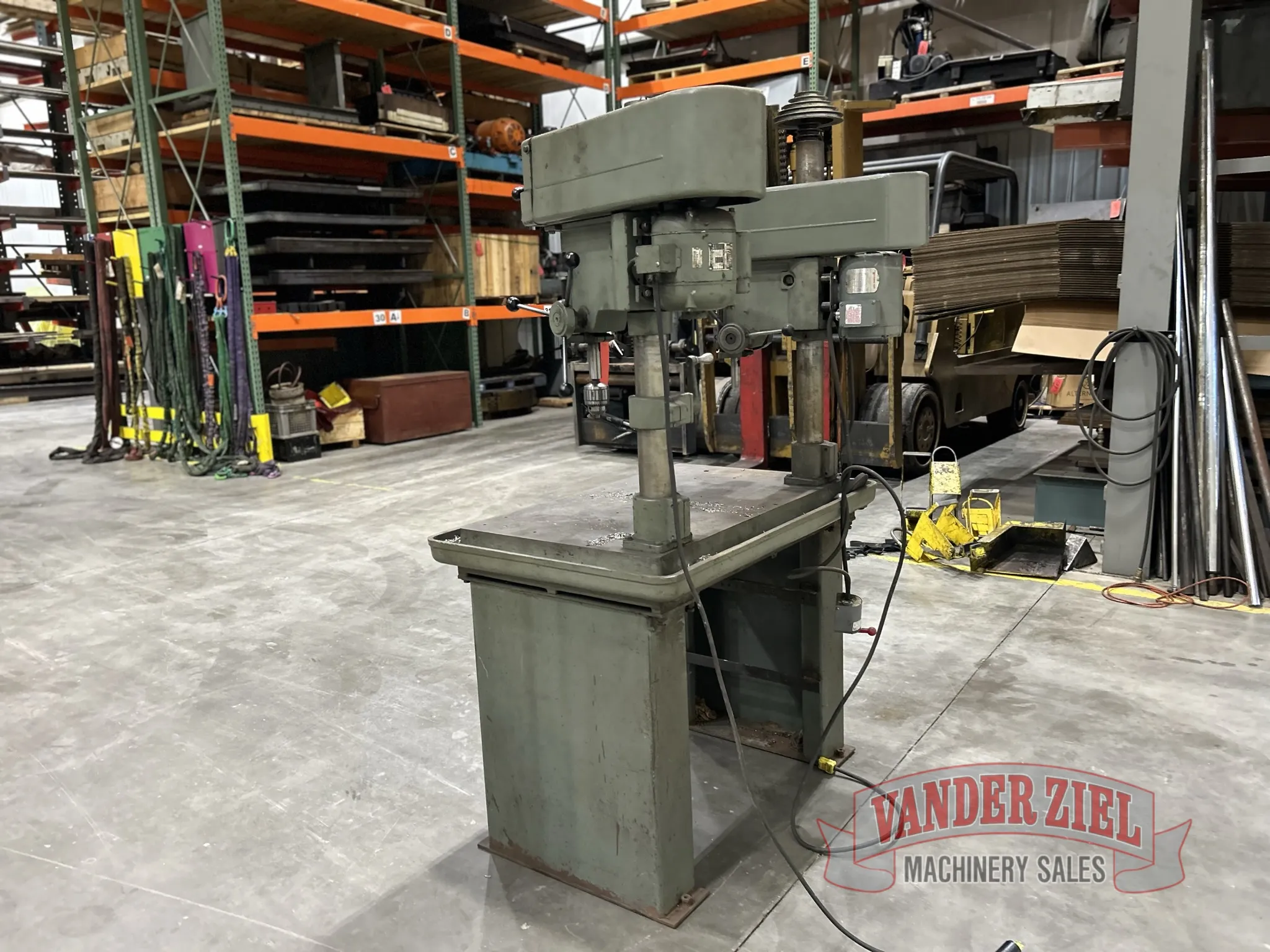 2 Spindle Clausing drill press, #16761 - Image 3