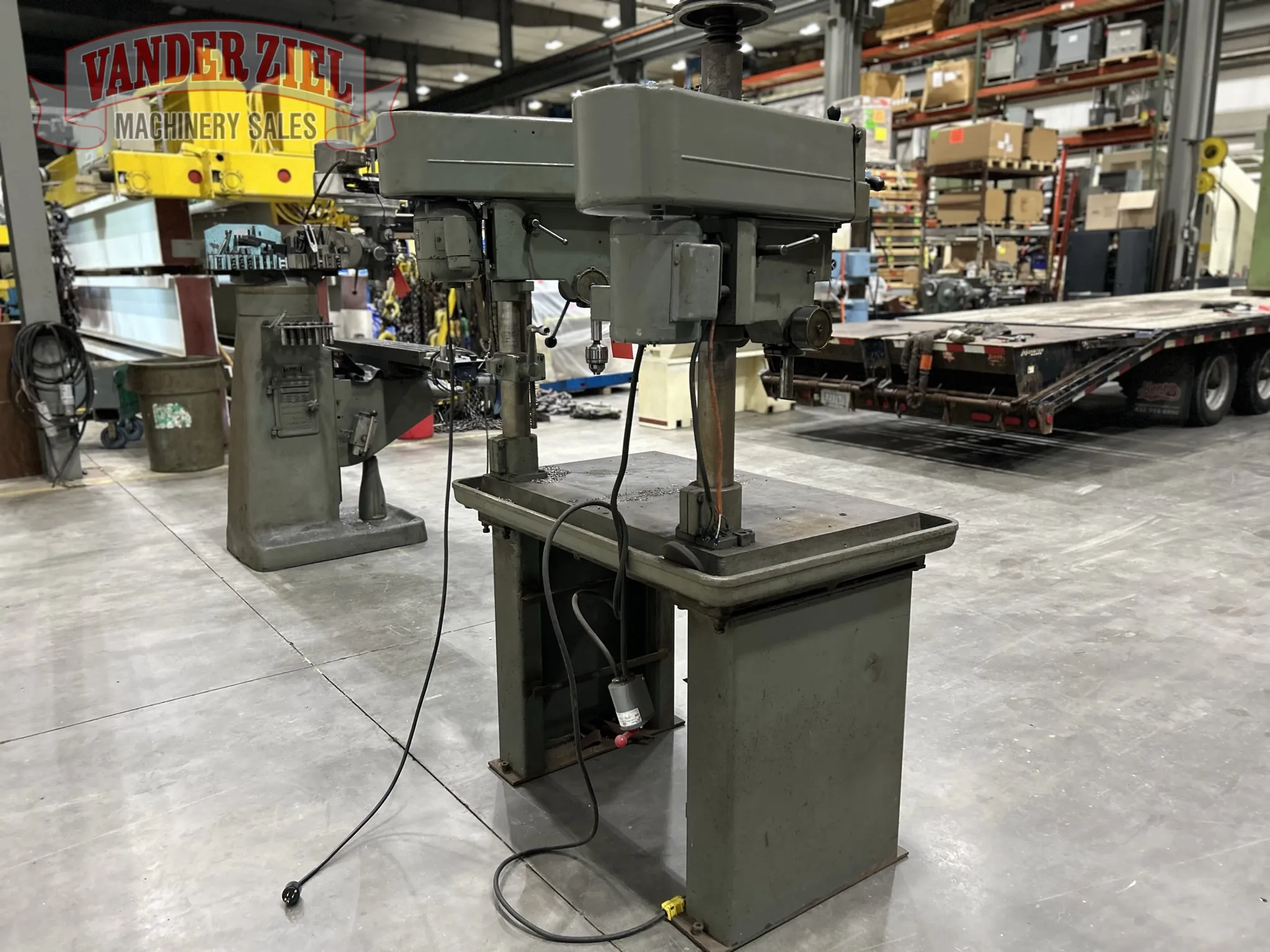 2 Spindle Clausing drill press, #16761 - Image 4