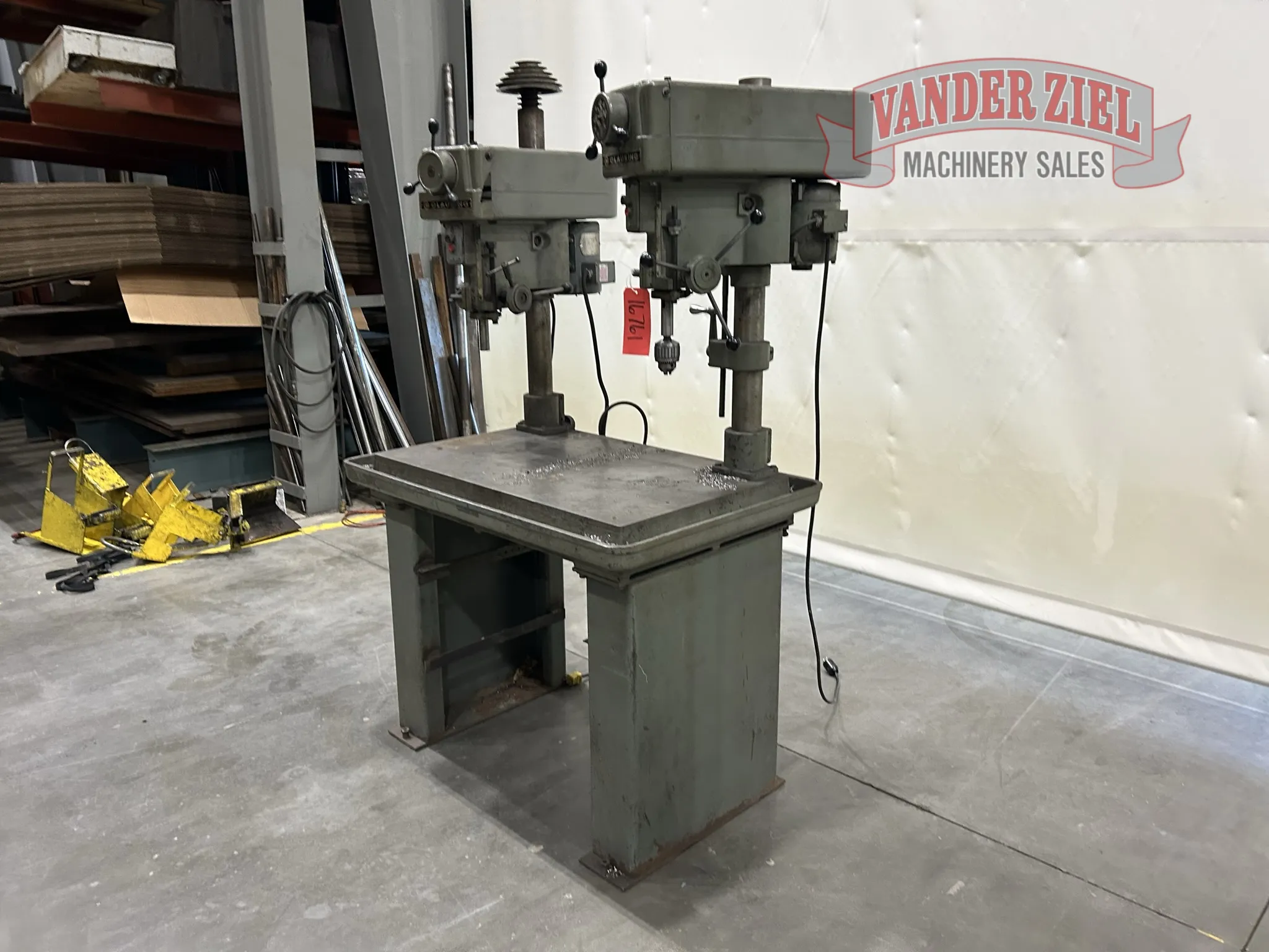 2 Spindle Clausing drill press, #16761 - Image 6