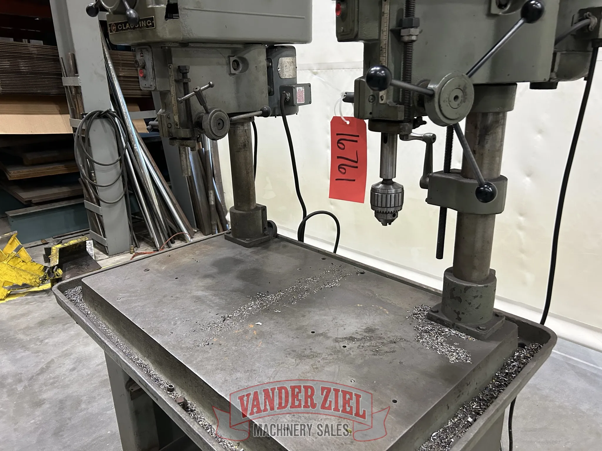 2 Spindle Clausing drill press, #16761 - Image 7