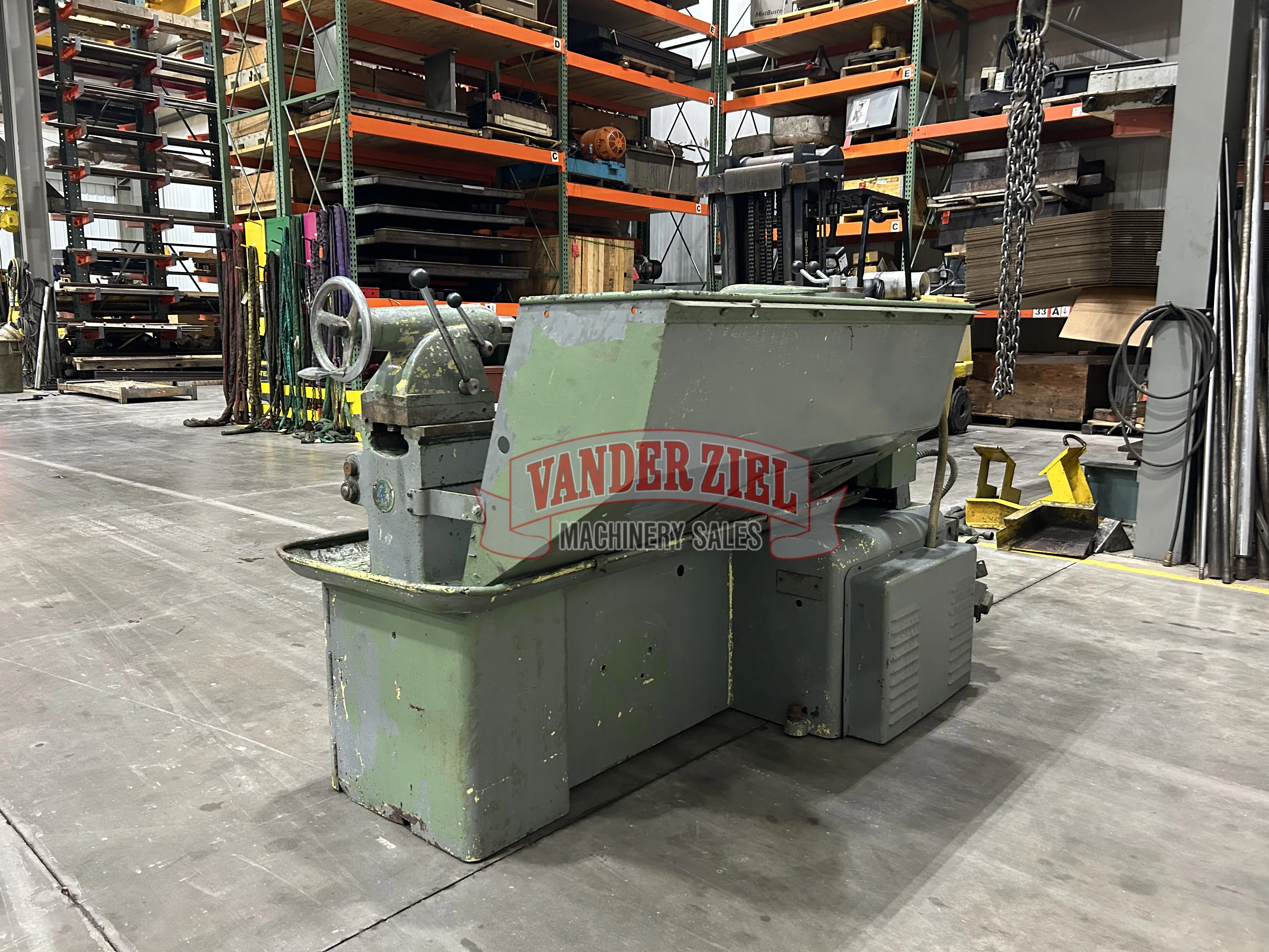 15" x 30" Clausing, engine lathe, serial #4/50661, #16802 - Image 5