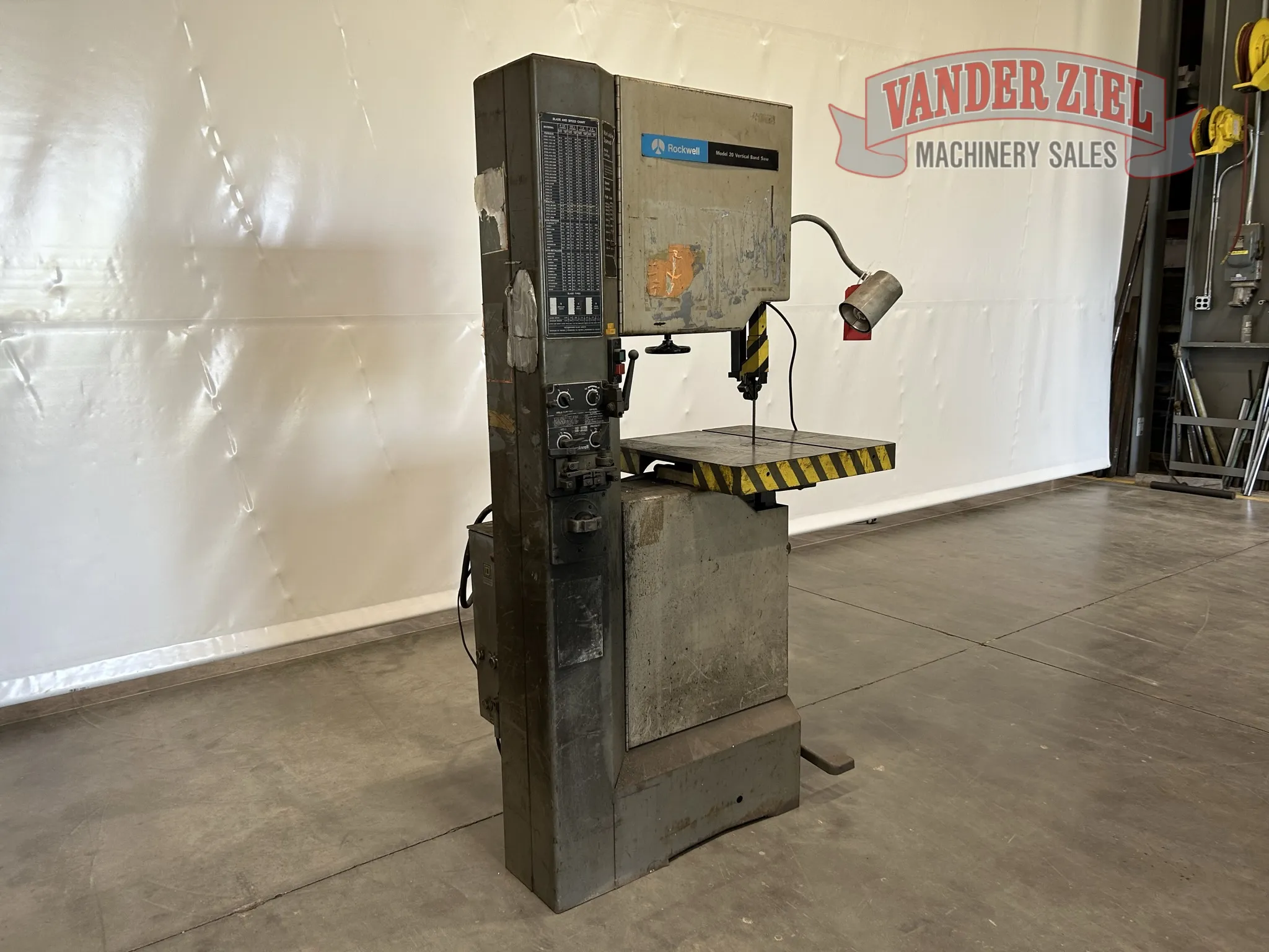 20" x 11-3/4" Rockwell #20, vertical saw, #16756 - Image 2
