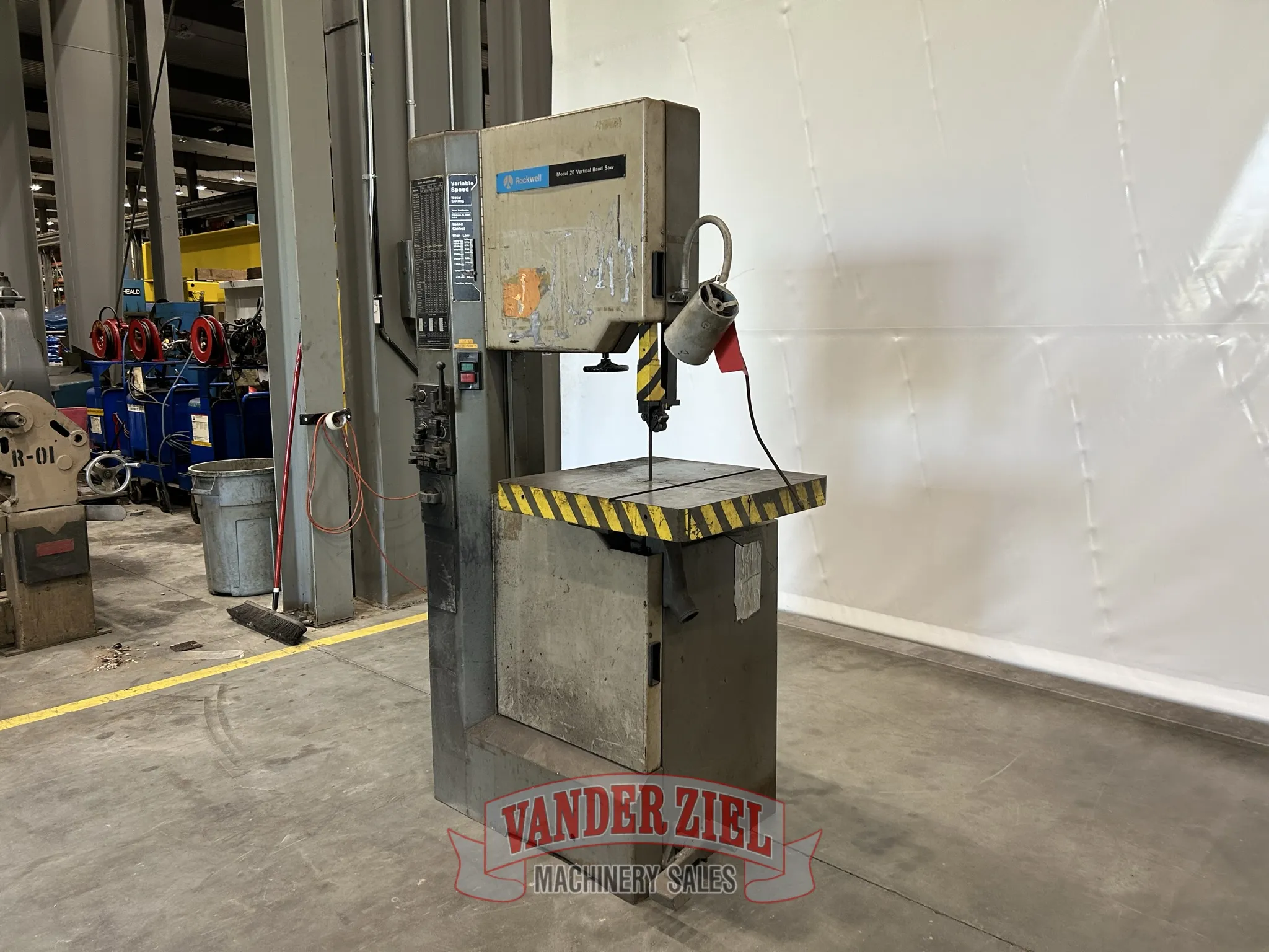 20" x 11-3/4" Rockwell #20, vertical saw, #16756 - Image 3