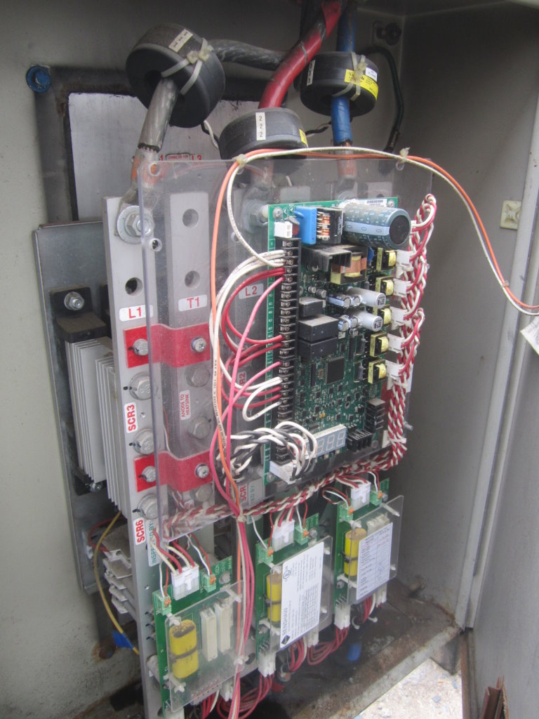 490 cfm, 110 psi, Quincy #QRS6-100-41, Helical Screw Air Compressor, 175 psi tank, 100 HP, 480 V, water cooled - Image 7