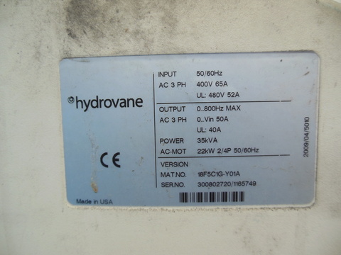30 HP Compair #822-PSA-S08 2034V360, Rotary Vane Air Compressor, 232 psi, 2000 RPM, 400-480 V, 23572 - Image 6