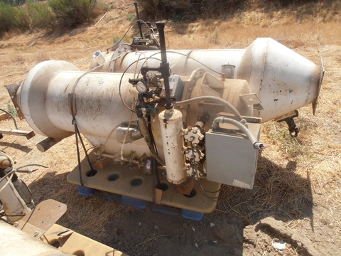 10 sq.ft., Pneumatic Inline Dust Collector, (3) 4" dia. x 36" H bags, 9" dia. outlet, 3" dia. inlet, 1/2 HP - Image 4