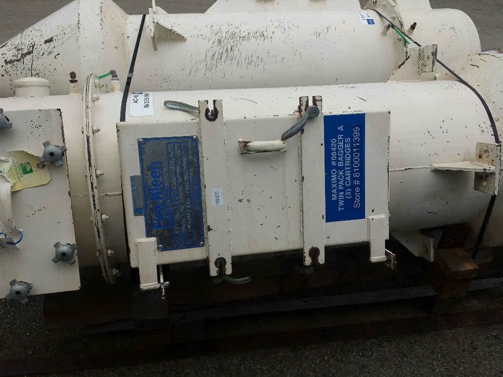 12 sq.ft., Flex-Kleen #20-PCBL3-III, Baghouse Dust Collector, 18" dia. x 56" straight side w/18" cone bottom - Image 7