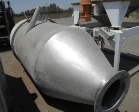 160 sq.ft., Flex-Kleen #18CTBS241, High Pressure/High Vacuum Dust Collector, 42" dia. x 5' straight side - Image 3