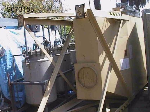 2550 sq.ft., American Air Filter #Size-6-2H, Dust Collector, 4' W x 6-1/2' L x 15' tall, 4' 8" W x 3' L x 4' - Image 1
