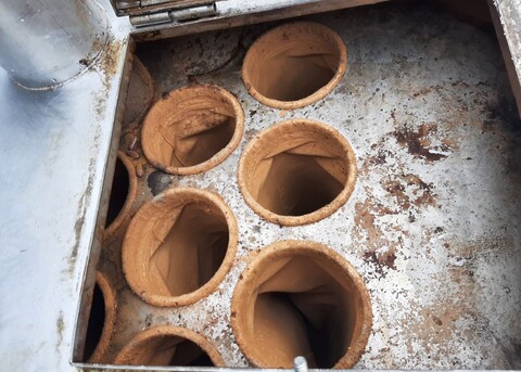 34 sq.ft., Baghouse Dust Collector, 48" x 29" x 19" housing, (10) 5" dia. x 32" bags, 15" x 14" access door - Image 4