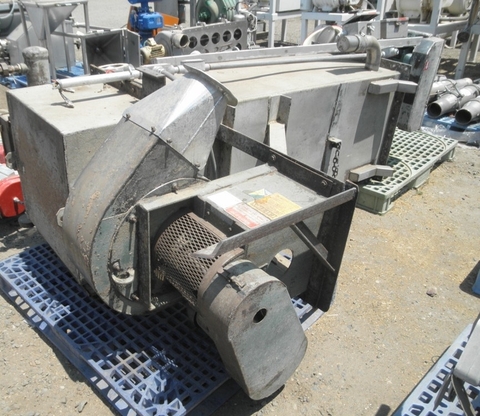 50 sq.ft., Baghouse Dust Collector, 24" L x 24" W x 5' H housing, (9) 4" dia. x 60" L bags, 3 HP - Image 4