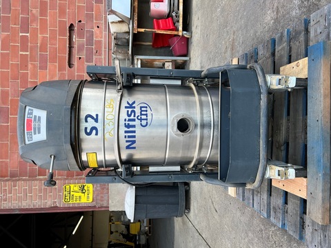 Nilfisk Industrial Vacuum #S2, Dust Collector, 50 liter tank, 2.75" vacuum hose connection, 120 V, 1 Ph. - Image 1