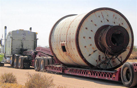 10.6' x 14' Marcy, Ball Mill, 1000 kW transformer, 196" teeth & 21" face helical gear, 800 HP, 1170 RPM, 4160 - Image 6