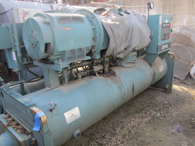 250 Ton, York #YSCACAs2-CJD, Liquid Screw Chiller, R22, 150/300 PSI, 218 HP, 3600 RPM, 460 V. - Image 1