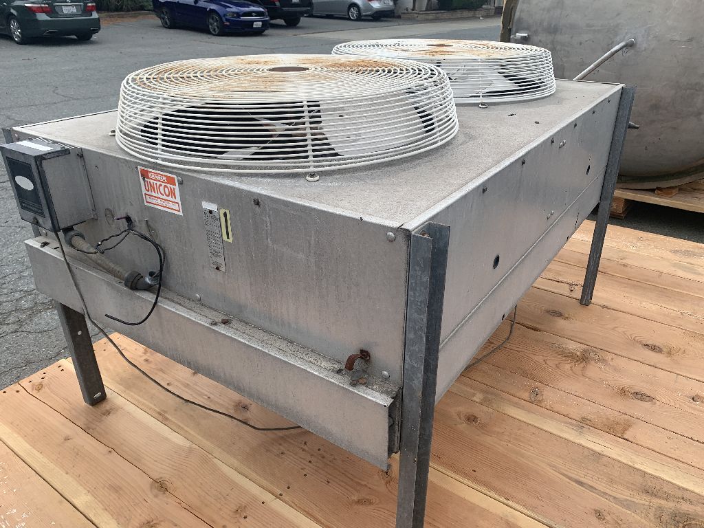 Kramer #DD100, Double Fan Fluid Cooler, (2) 24" diameter Fans, 1/3 HP - Image 2