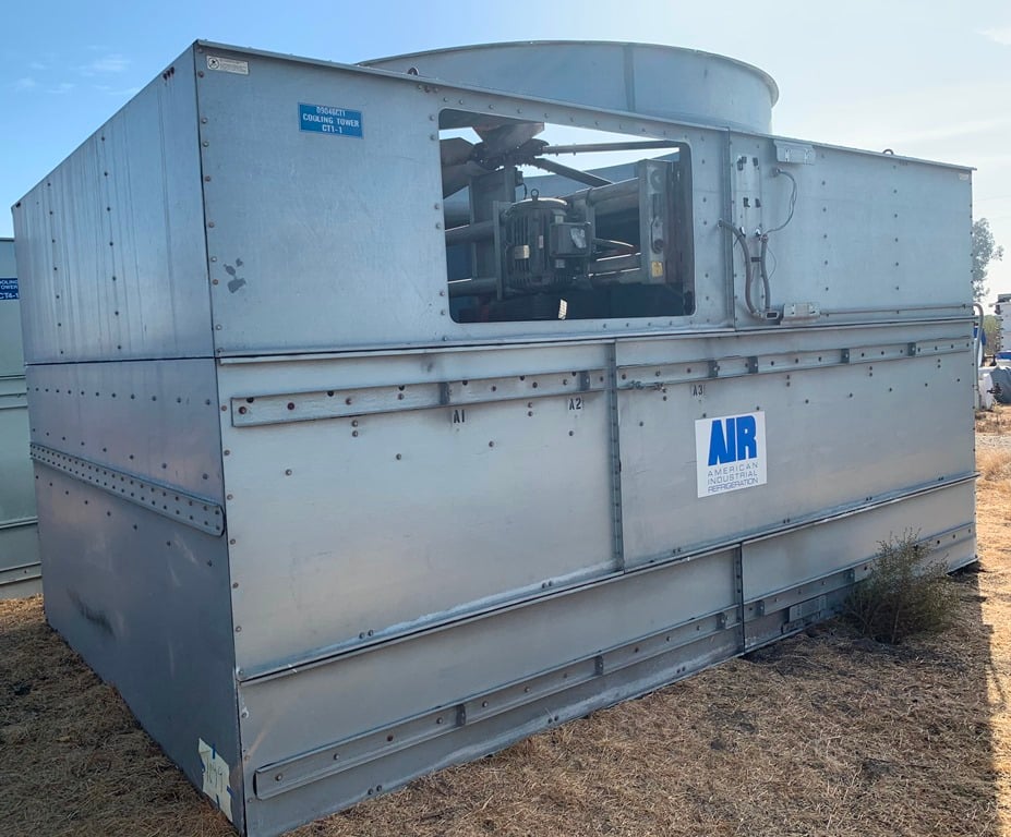 518 Ton, Evapco #AT-112-418, Cooling Tower, Stainless Steel, 11' 11" width x 18' L x 16' 6" tall Tower - Image 3