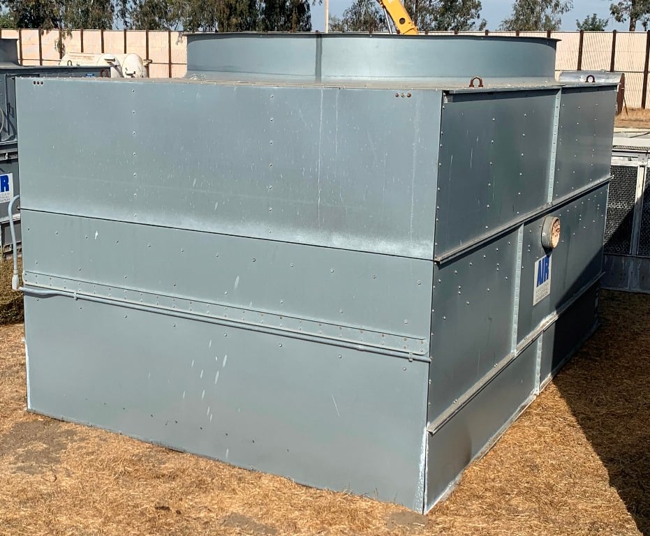 518 Ton, Evapco #AT-112-418, Cooling Tower, Stainless Steel, 11' 11" width x 18' L x 16' 6" tall Tower - Image 7