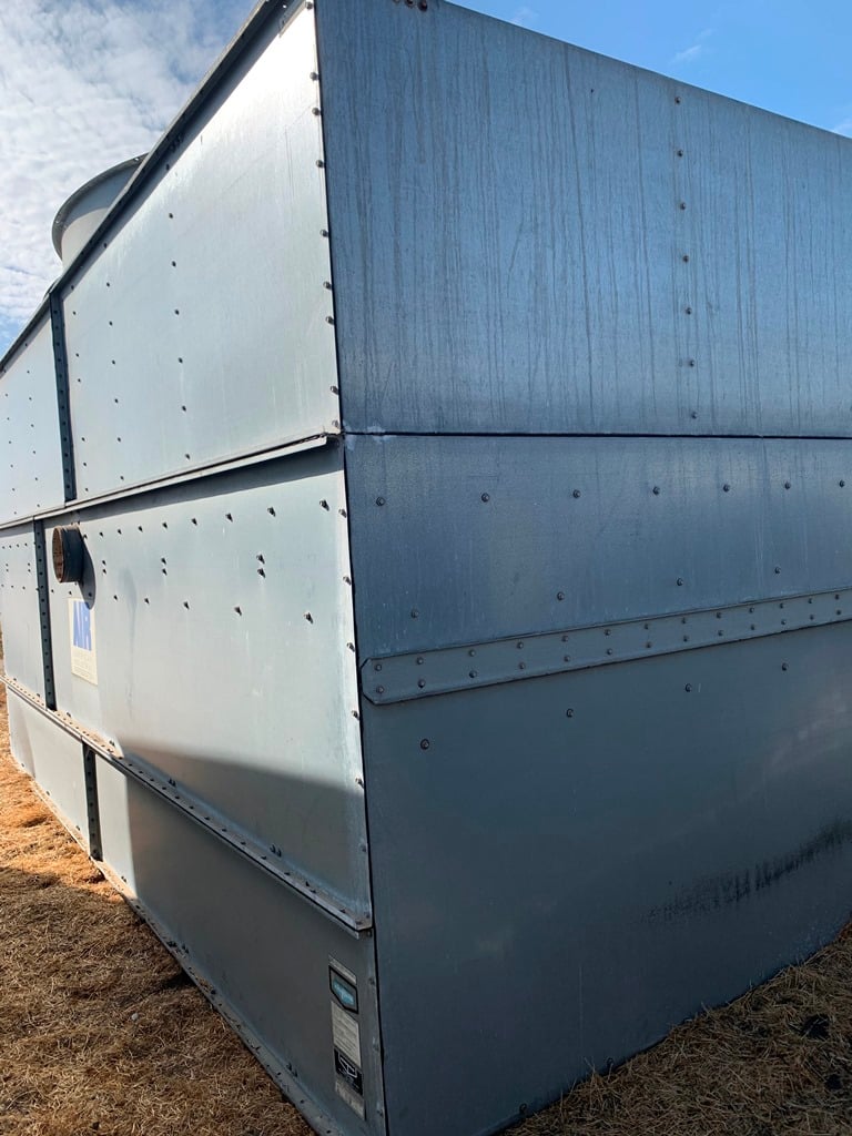 518 Ton, Evapco #AT-112-418, Cooling Tower, Stainless Steel, 11' 11" width x 18' L x 16' 6" tall Tower - Image 8