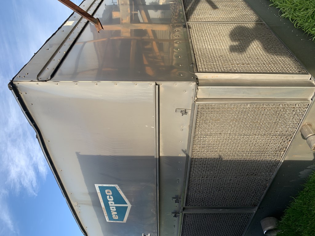 674 Ton, Evapco #AT-29824, Dual Cell Cooling Tower, Stainless Steel (2) 9' width x 12' L x 13' tall Cell - Image 7