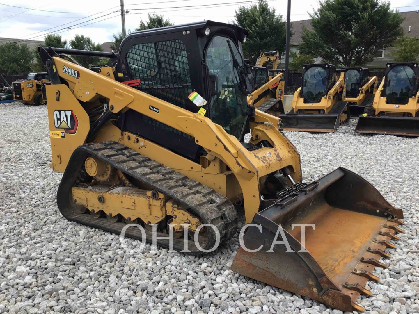 Caterpillar 299D3 C3H2, Skid Steer Loader, 3293 hours, S/N: DY900921, 2020 - Image 2
