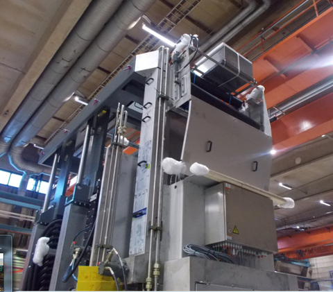 Outotec Larox #PF15-30/35, filter press, 12 filter plates, control panel, unused - Image 2