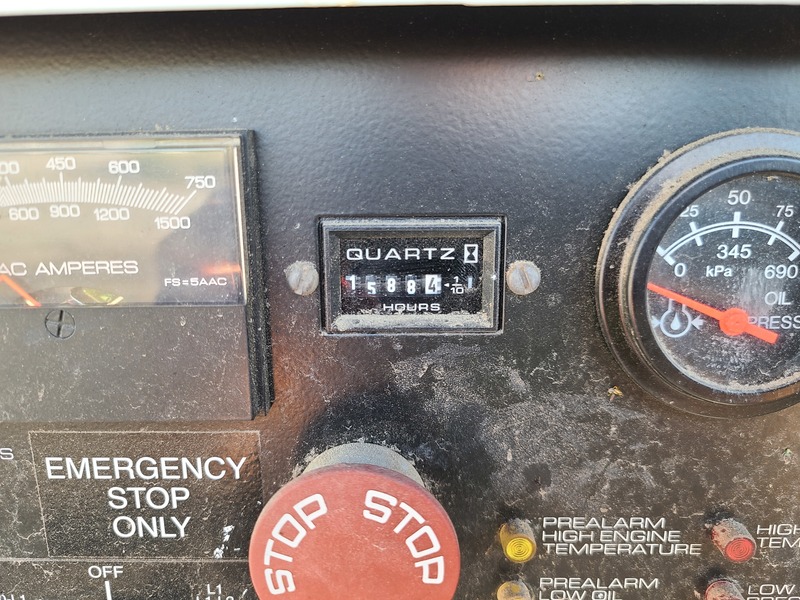 Spectrum Detroit #350SE Series 60, diesel generator, 120/240 Volts, 15884 hours, 1999 - Image 5