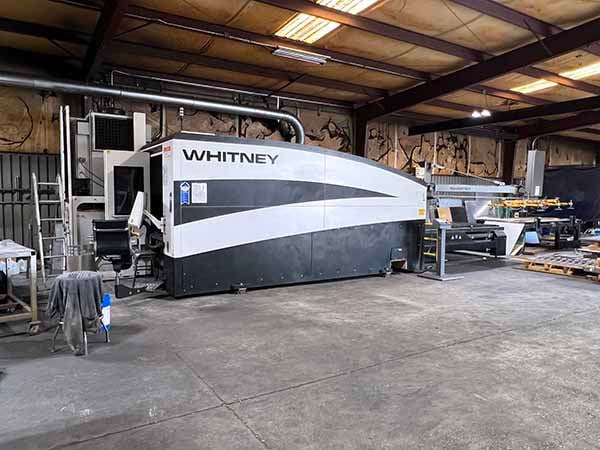 Eagle, Whitney #130-F6, Fiber Laser Cutting System, 6000 watt, 5' x 10', Eagle CNC Control, 2014 - Image 2