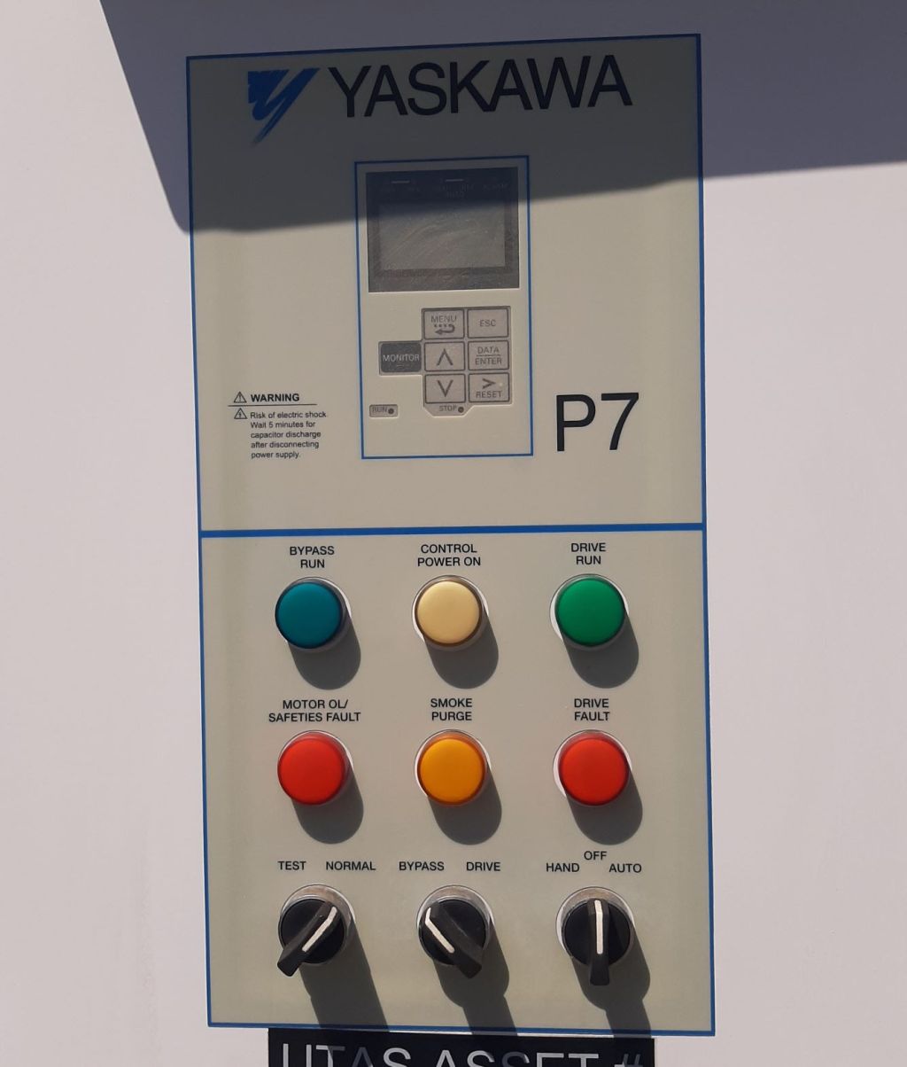 150 HP Yaskawa, BV15024545A, vari-speed drive, 480 Volts - Image 4