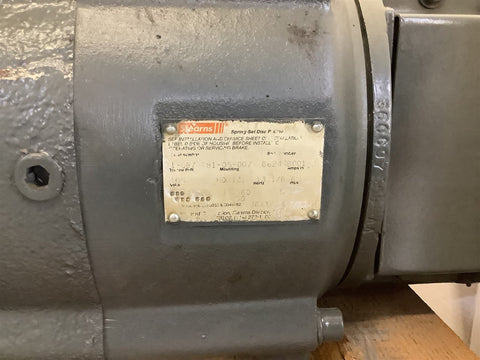 75 HP 3500 RPM General Electric 5CD184WC002A804, Frame CD328TCY, DPFG-BV, shunt wound, 500 VA, 150/300 VF - Image 3