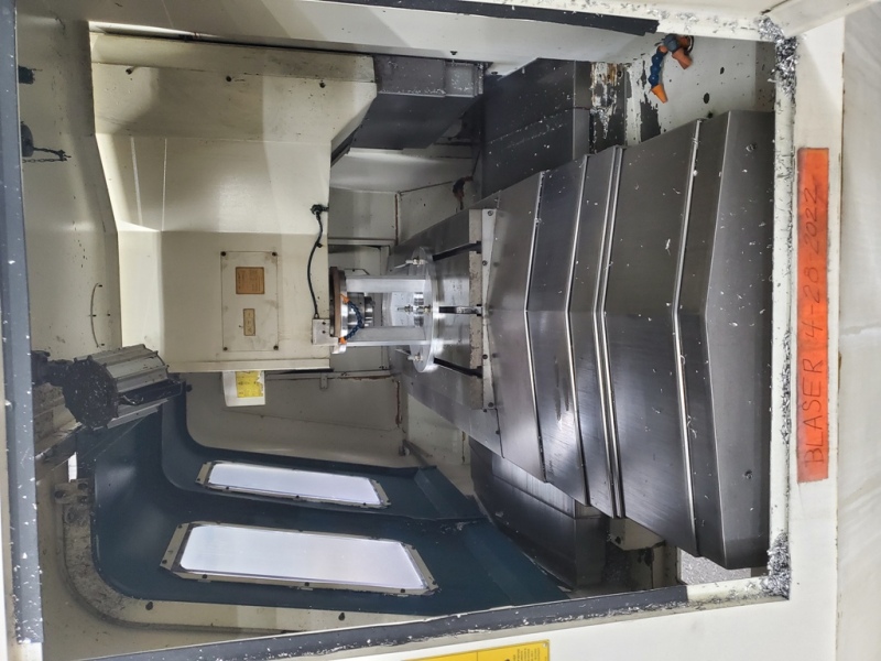 Hardinge #VMC-1000II, CNC vertical machining center,Fanuc 0iMB, 40" X, 20" Y, 20" Z, 8000 RPM, 20 automatic - Image 5