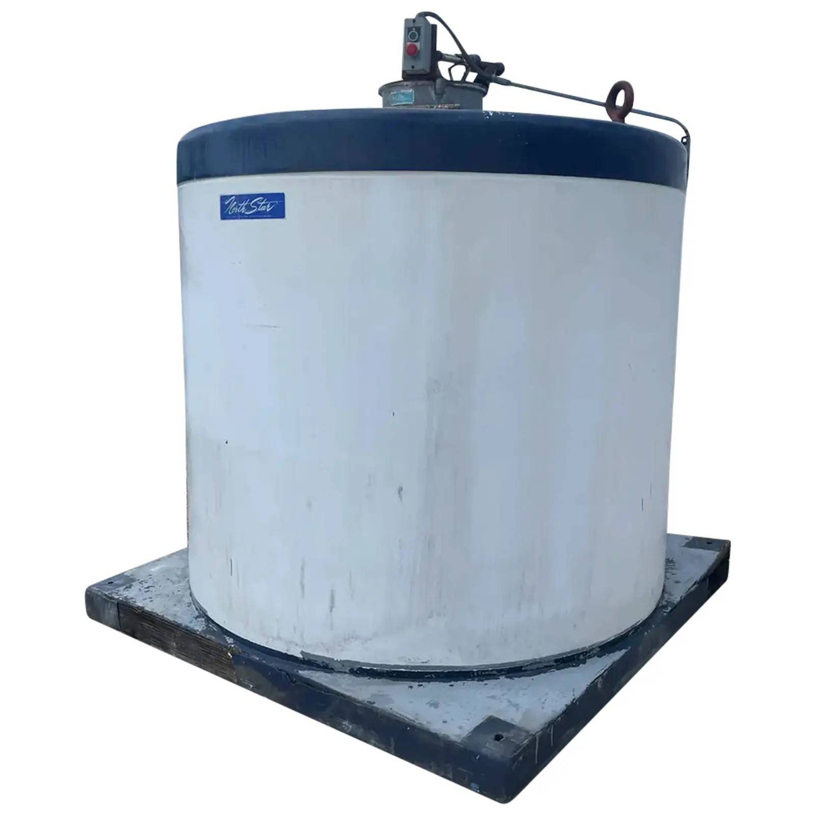 45 Ton, North Star Ice #M60-77, Carbon Steel flake ice maker, Halocarbon (Freon) refrigeration, 1 HP motor - Image 2