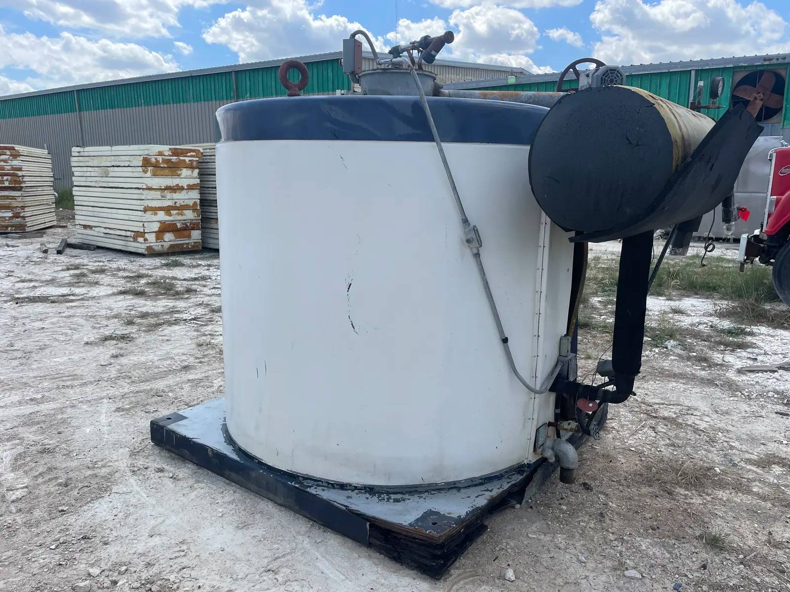45 Ton, North Star Ice #M60-77, Carbon Steel flake ice maker, Halocarbon (Freon) refrigeration, 1 HP motor - Image 6