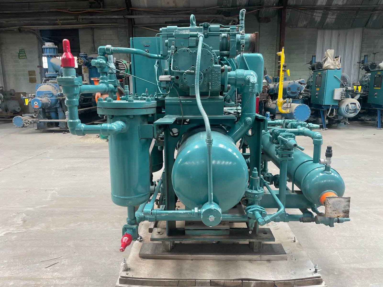 125 HP Frick #RXB-50H, rotary screw compressor package, R-717 refrigerant, Frick Micro Control panel, 230/460 - Image 5
