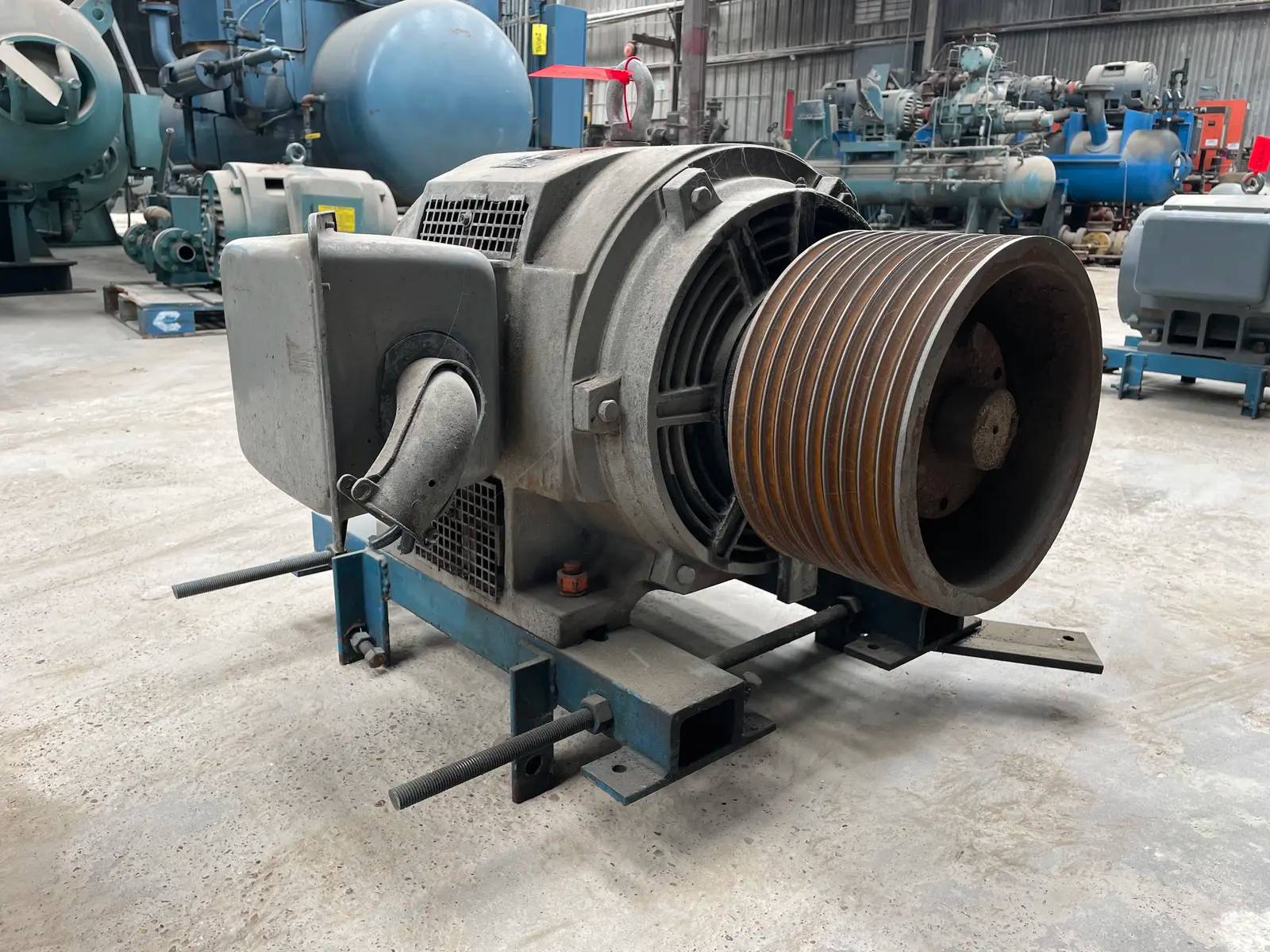 100 HP 1780 RPM Teco Westinghouse, Frame 404T, induction motor, 230/115 amps, 230/460 Volts - Image 4