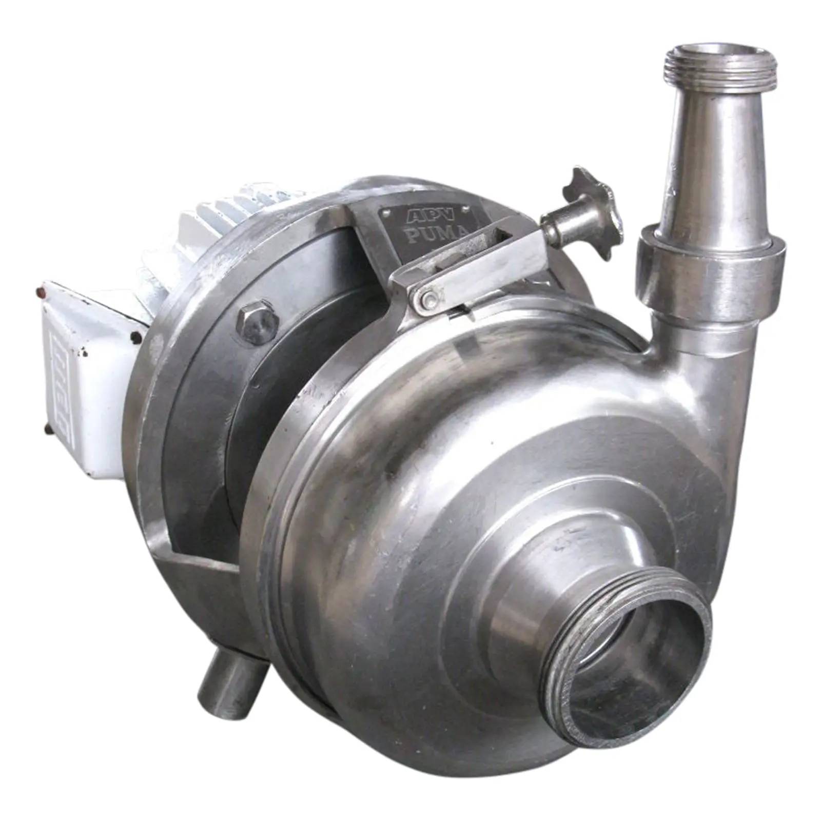 240 GPM, APV #Puma-III, sanitary centrifugal pump, 2-3 size, 100 psi, 5 HP, 3500 RPM - Image 2