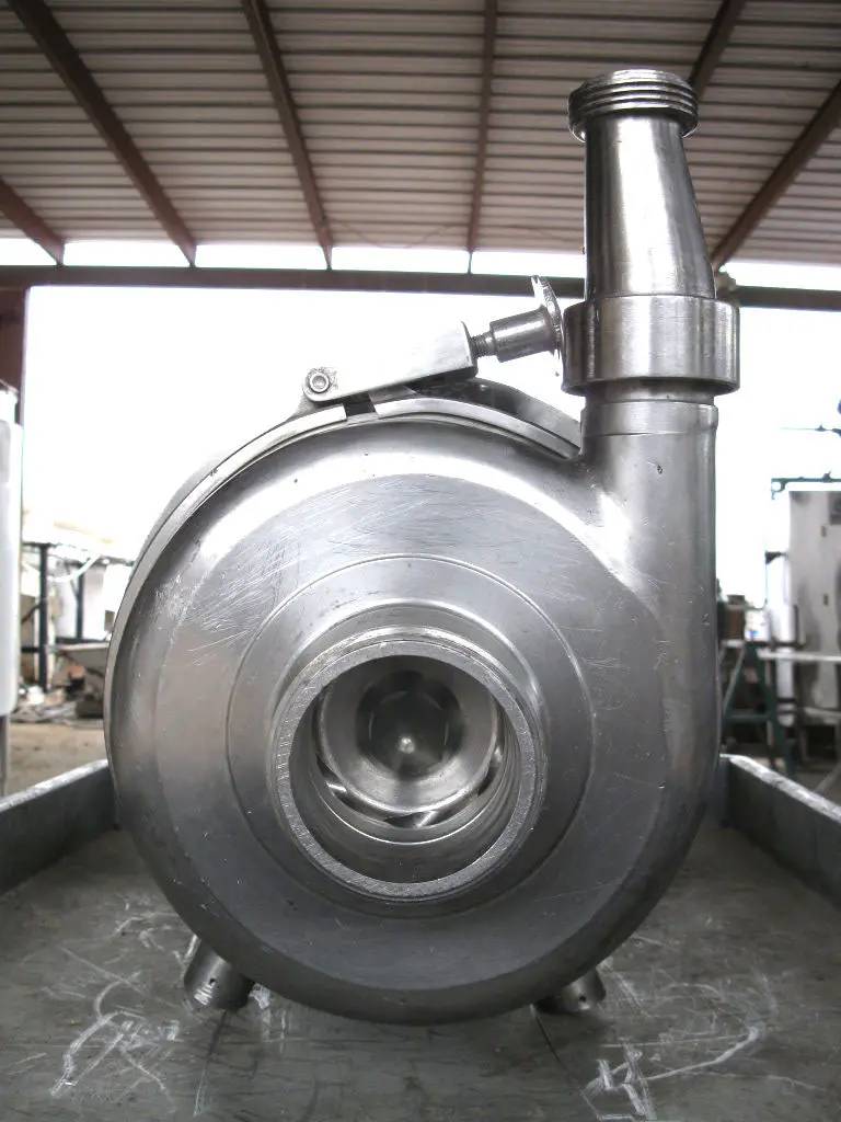 240 GPM, APV #Puma-III, sanitary centrifugal pump, 2-3 size, 100 psi, 5 HP, 3500 RPM - Image 5