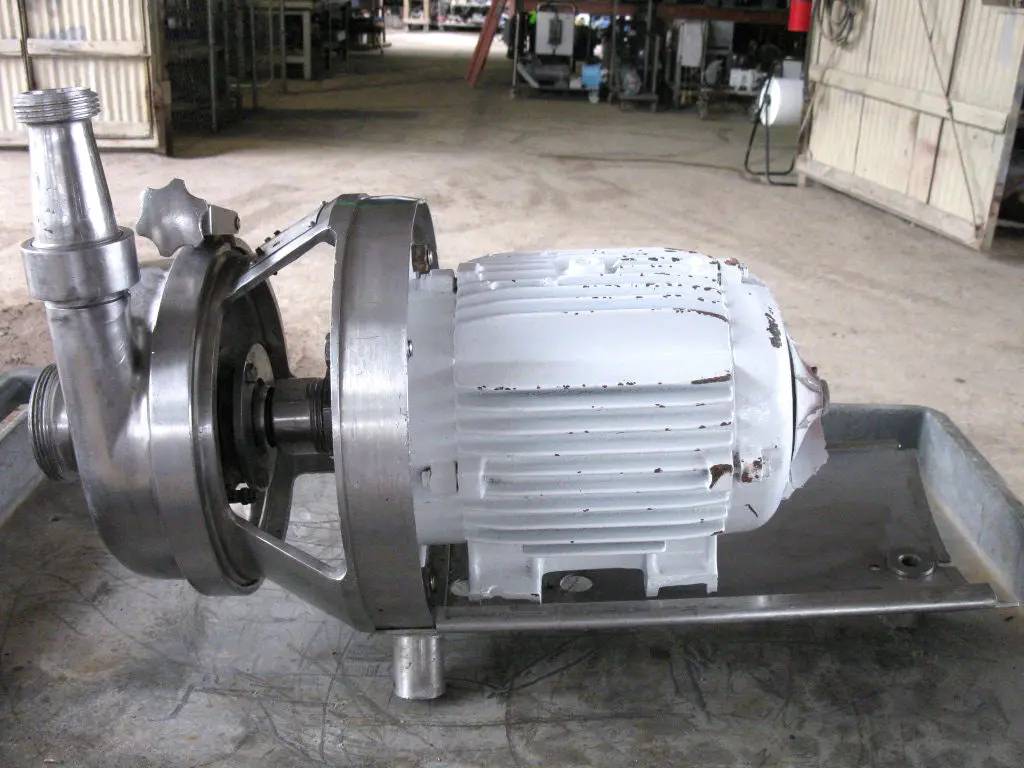 240 GPM, APV #Puma-III, sanitary centrifugal pump, 2-3 size, 100 psi, 5 HP, 3500 RPM - Image 10