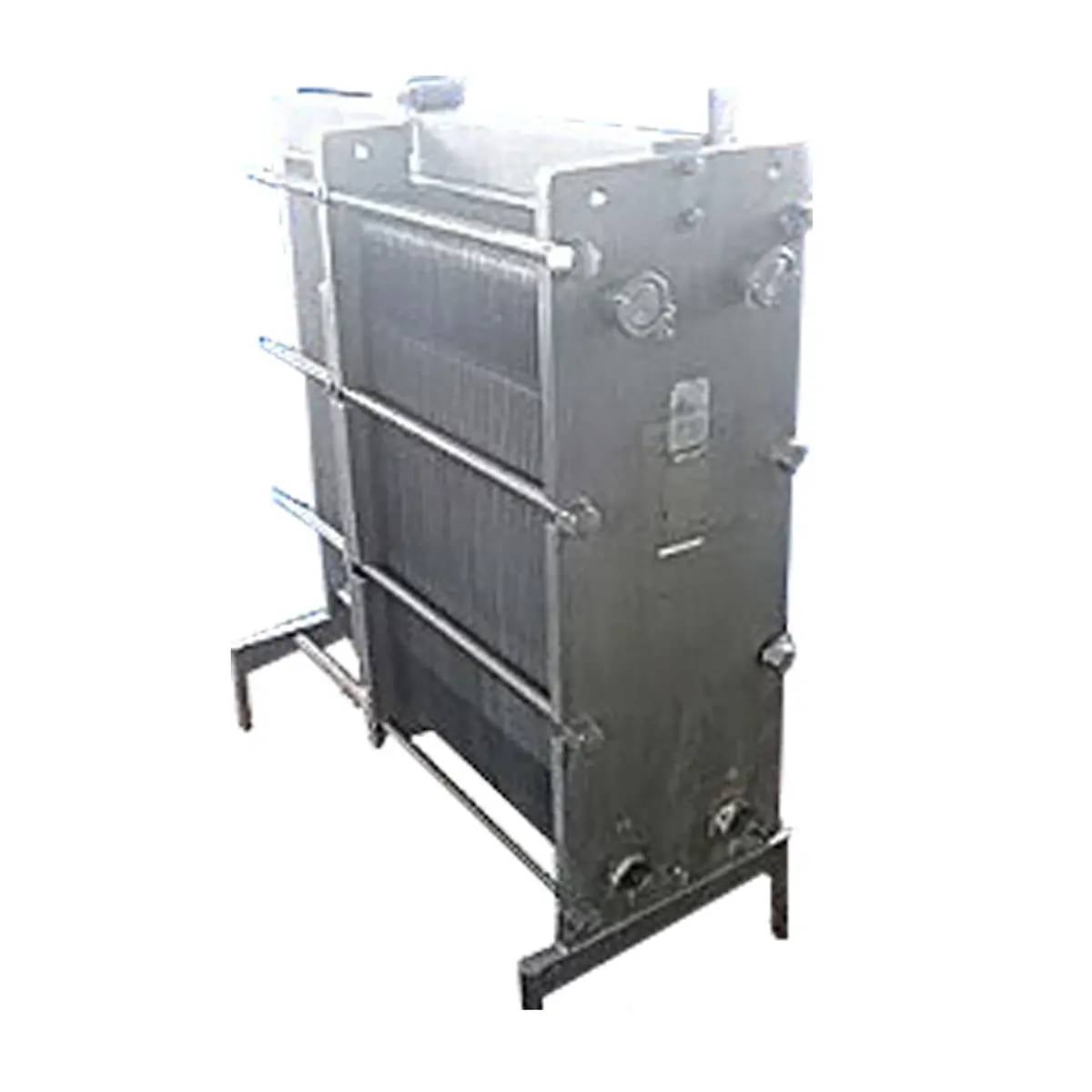 500 sq.ft., Paul Mueller, AT161B-10S/S, Accu-Therm plate heat exchanger, 104 Stainless Steel plates, 75 psi - Image 2