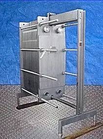 500 sq.ft., Paul Mueller, AT161B-10S/S, Accu-Therm plate heat exchanger, 104 Stainless Steel plates, 75 psi - Image 3