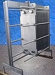 500 sq.ft., Paul Mueller, AT161B-10S/S, Accu-Therm plate heat exchanger, 104 Stainless Steel plates, 75 psi - Image 4