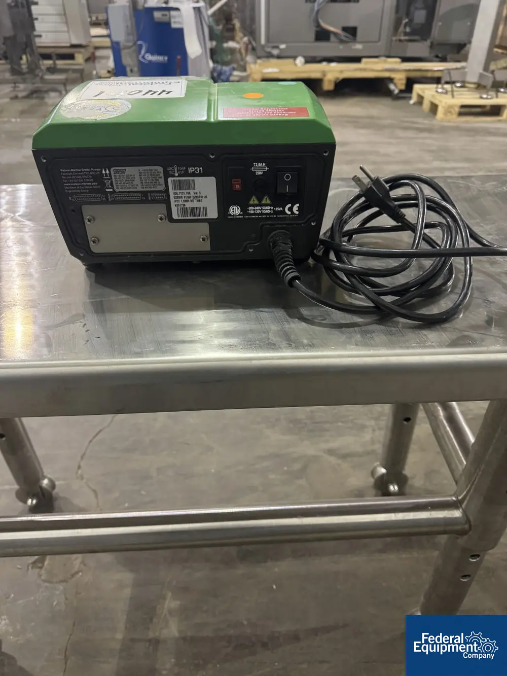 Watson Marlow 520S pump model 520S/R, S/N K051736 - Image 4