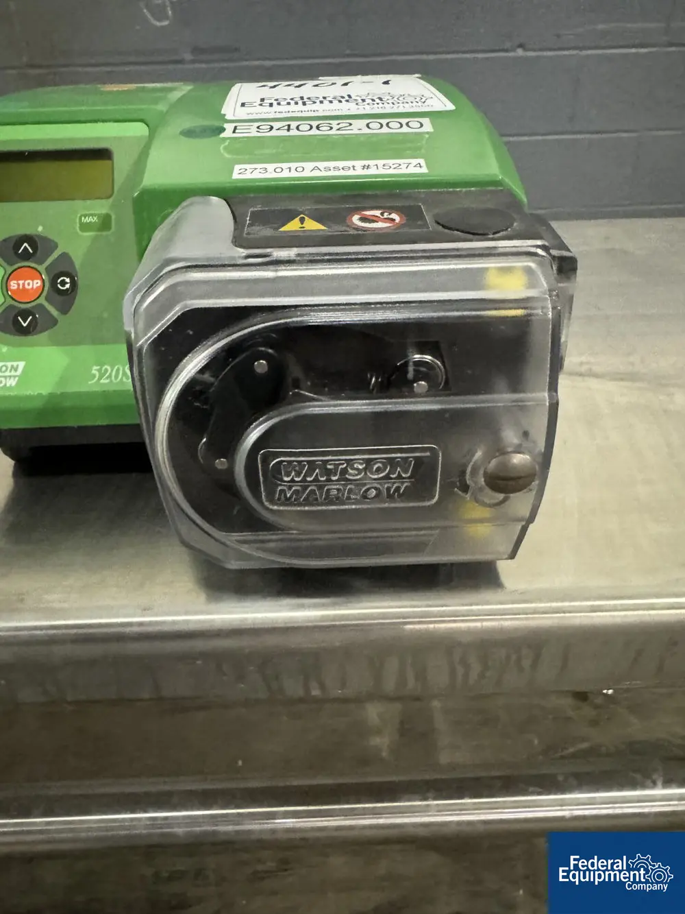 Watson Marlow 520S pump model 520S/R, S/N K051736 - Image 7