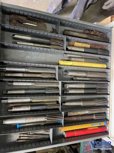 13 Drawer Vidmar cabinet with tooling, #77057 - Image 8