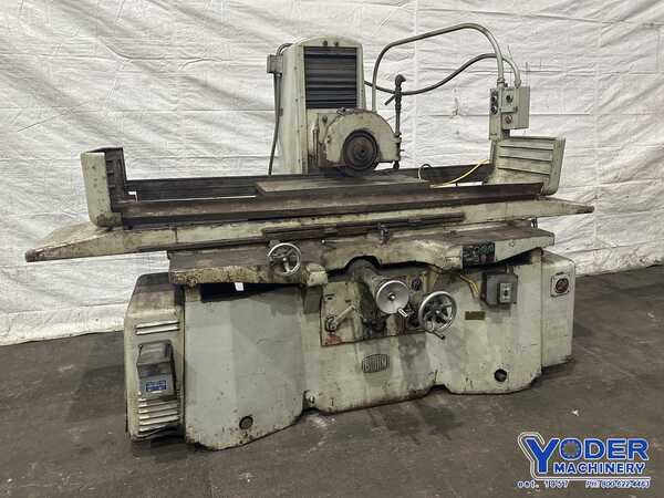 16-1/2" x 36-1/2" Blohm #HFS-510, horizontal surface grinder, power magnetic chuck, #77105 - Image 9