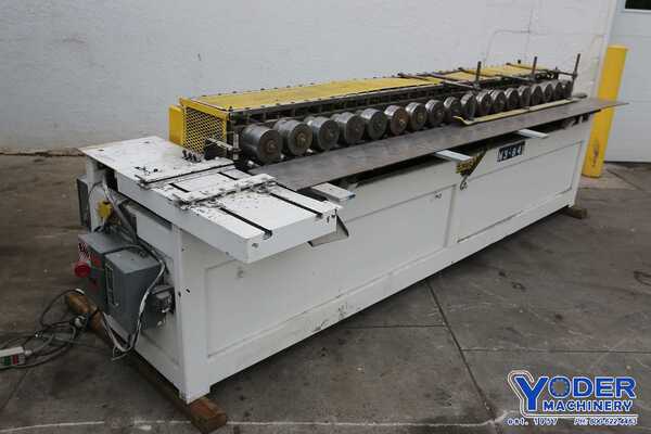 18 Stand, Engel #4618, 2 sided rollformer, 1-1/2" shaft diameter, 6" center distance of spindles, #68997 - Image 1