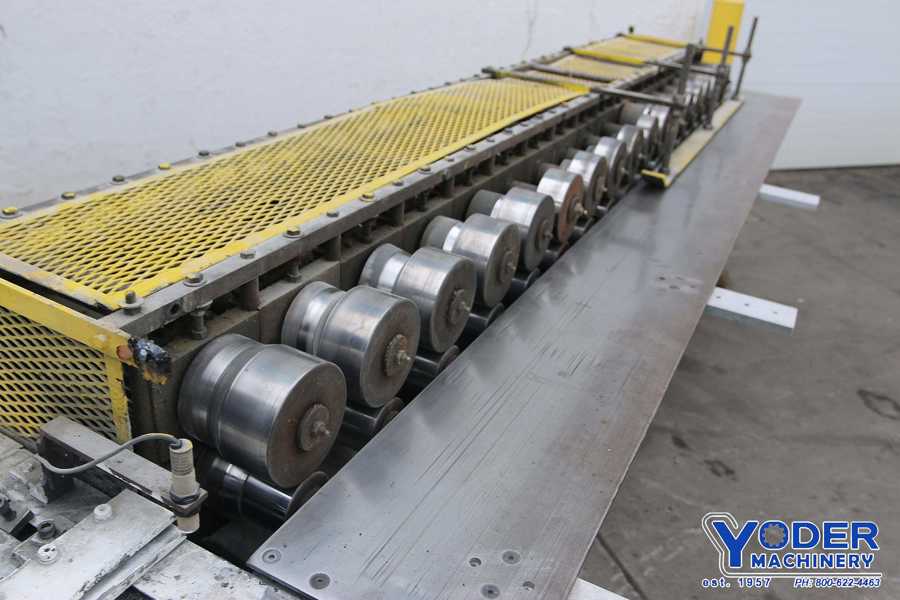 18 Stand, Engel #4618, 2 sided rollformer, 1-1/2" shaft diameter, 6" center distance of spindles, #68997 - Image 2