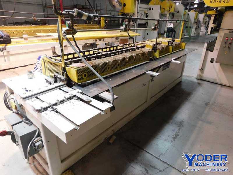 18 Stand, Engel #4618, 2 sided rollformer, 1-1/2" shaft diameter, 6" center distance of spindles, #68997 - Image 9
