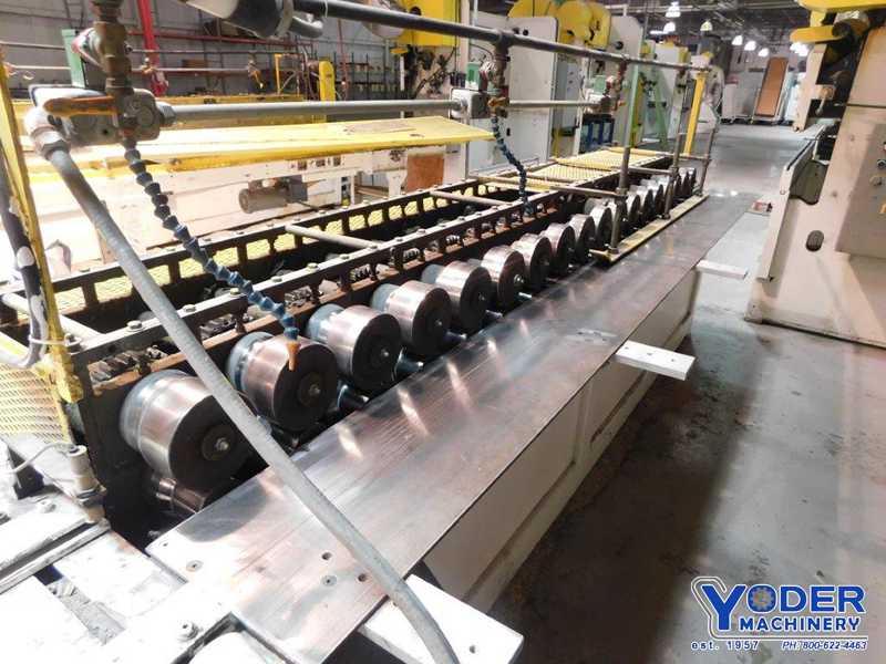 18 Stand, Engel #4618, 2 sided rollformer, 1-1/2" shaft diameter, 6" center distance of spindles, #68997 - Image 10